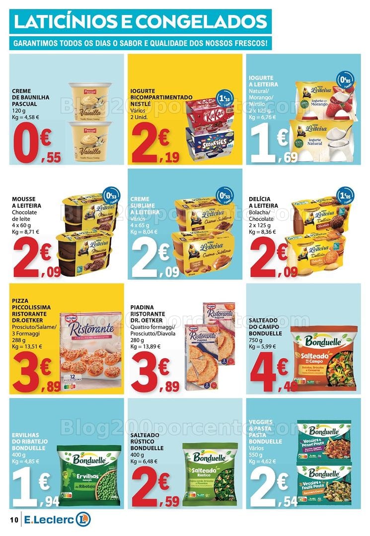 Antevisão Folheto E-LECLERC Promoções de 24 a 30 setembro